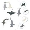 Abaodam 6PCS Animal Model Realistic Sea Life for Educational Ocean Creatures for Imaginative Play and Home Decoration view 3