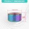 Aanrasey Desk Toys Spinning Top, Fidget Spinner Toys Gyro Ball, Spinning Tops for Kids, Fidget Toys Adults, Novelty Amusements (50MM, Rainbow-A) view 2