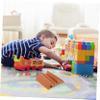 Abaodam 10pcs Miniature Building Model Blocks Triangular Beam for Compact DIY for Creative Play and Skill Development view 4