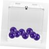 Toyvian 50pcs Plastic Raffle Balls Raffle Balls for Games Bingo Drawing Hollow Prize Containers view 4