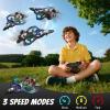 4DRC RC Planes Remote Control Airplanes for Kids, Foam Remote Control Planes for Kids Adults Beginners, Remote Control Helicopter Fighter Jet Drones for Kids Adults, 360 Flip Easy to Fly view 3