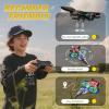 4DRC RC Planes Remote Control Airplanes for Kids, Foam Remote Control Planes for Kids Adults Beginners, Remote Control Helicopter Fighter Jet Drones for Kids Adults, 360 Flip Easy to Fly view 4