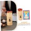 1Set Chinese Fortune Telling Sticks with Bucket Divination Book Traditional Buddhist Props for Family Gatherings Temples and Home Use view 2