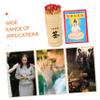 1Set Chinese Fortune Telling Sticks with Bucket Divination Book Traditional Buddhist Props for Family Gatherings Temples and Home Use view 3