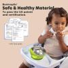 Stainless Steel Baby Bowls with Suction, 2-in-1 Toddler Feeding Set SUS304 Non-Toxic | Unbreakable & Anti-Scald | Super Strong Suction Base | Dishwasher Safe | Perfect Baby Gift - 4Pack Cu.Ft. view 4