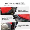 AKOOSY 2pcs 48CM Carbon Fiber Car Rear Bumper Lip Splitter Protector Universal Fit for Vehicles Anti-Scratch Design Stylish Exterior Accessories view 3