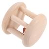 Yardwe 1Pc Wooden Rattle Rolling for Lightweight Educational with Smooth Edges for Showers Holidays and Birthdays Random Style view 1