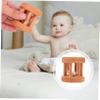 Yardwe 1Pc Wooden Rattle Rolling for Lightweight Educational with Smooth Edges for Showers Holidays and Birthdays Random Style view 4