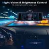 Baby Car Camera with 7" HD Touchscreen, Compatible with CarPlay and Android Auto, Featuring 1080P Split-View Night Vision and 150 Wide Angle for Rear Facing Car Seat view 3