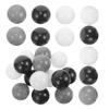 BRIGHTFUFU 50pcs Plastic Ocean Balls for Playhouses Pools Parties Balls Sleek Colors for Endless Fun Play for Party Game Props view 1