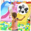 BRIGHTFUFU 50pcs Plastic Ocean Balls for Playhouses Pools Parties Balls Sleek Colors for Endless Fun Play for Party Game Props view 4