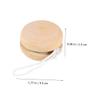 Yardwe 12pcs DIY Wooden Yo-yo Balls Toy Boys and Girls Painting Balls Wooden Graffiti Boy Girl Painting Toys and view 4