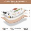 Kigai Farm Animals Baby Play Mat for Floor 50'' x 50'' Soft & Anti- Slip Crawling Mat Playpen Mat Waterproof Foldable Playmat for Infants, Babies, Toddlers view 4