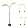 KOMBIUDA 5pcs Unique Car Stickers Bean Sprout Roof Decal for Electric Scooter Dashboard Decor Easy to Apply Stylish Vehicle Enhancement view 1