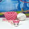3D Printed Baby Dragon with Egg, 6" White and Pink Easter Baby Dragon, Articulated Fidget ADHD Autism Toy BD007WP-EAS-PWE view 4
