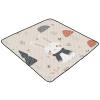 Kigai Cute Rabbit Baby Play Mat for Floor 50'' x 50'' Soft & Anti- Slip Crawling Mat Playpen Mat Waterproof Foldable Playmat for Infants, Babies, Toddlers view 2