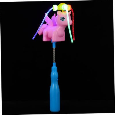 BESPORTBLE Luminous Stick for Flashing Windmill Wand with Lights Present for Age for Playtime and Role Play Activities Random Color