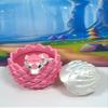 3D Printed Baby Dragon with Egg, 6" White and Pink Easter, Gemstone, Rose, Sushi, Woodland Baby Dragon, Fidget ADHD Autism Toy BD007WP-PWE (Orchid Dragon) view 4