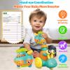 Toddler Toys for 1 Year Old Boy, Press to Go Car Toys for Toddlers 1-3, Learning Baby toy 6-9-12-18 Months Infant Push Go Play Vehicle Set, Baby Girls Boys Christmas First Birthday Gifts for Ages 1-2 view 2