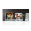 1/64 Scale Die-cast Car Display Case for Hot Wheels, with LED Lights and Voice Control, Model Car Display Eectric Garage Diorama Parking Lot for 1:64 Mini Toy Cars Display and Storage (Orange) view 1