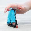 Finger Scooter with Brake,Stunt Scooter Black T-Head Design,Freestyle Pro 360 Foldable 2-Wheel Mini Board, Non-Slip Scooter (Blue) view 3