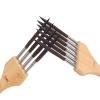 4/6 Teeth Paint Brush Multi-Tooth Painting Brushes Nylon Hair Paint Brushes Artist Brushes Drawing Supplies view 2