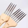 4/6 Teeth Paint Brush Multi-Tooth Painting Brushes Nylon Hair Paint Brushes Artist Brushes Drawing Supplies view 3