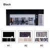 1/64 Scale Die-cast Car Display Case for Hot Wheels, with LED Lights and Voice Control, Model Car Display Eectric Garage Diorama Parking Lot for 1:64 Mini Toy Cars Display and Storage (Black) view 2