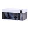 1/64 Scale Die-cast Car Display Case for Hot Wheels, with LED Lights and Voice Control, Model Car Display Eectric Garage Diorama Parking Lot for 1:64 Mini Toy Cars Display and Storage (White) view 1