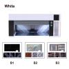 1/64 Scale Die-cast Car Display Case for Hot Wheels, with LED Lights and Voice Control, Model Car Display Eectric Garage Diorama Parking Lot for 1:64 Mini Toy Cars Display and Storage (White) view 2