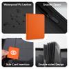 1000+ Pockets Trading Card Binder, Premium 16 Pocket Card Binder, Ringless Side Loading Collection Album Holder Folders for MTG, TCG, Game Cards & Sports Cards (Orange) view 4