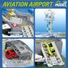 Frontoytall Airplane Toy Set, Boys Plane Playset with Die-cast Trucks, Helicopter, Control Tower, Parking Apron and Airport Playmat, Gifts for Toddler 3+ Years Old, Kids Presents for Birthday view 3