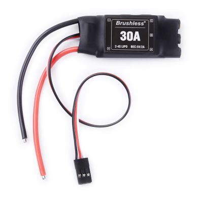 30A Brushless ESC 2-4S Electric Speed Controller W/5V 2A BEC for Rc Aircraft