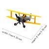 5 Pack Movie Planes Metal Diecast Airplane Toy Set, Including No. 7 Dusty, Leadbottom, Ishani, No. 5 Chupacabra, No. 11 Bulldog (5 Pack Planes Set D) view 3