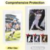 180 PT Magnetic Card Holder, 36ct One Magnetic Touch Card Holders for Trading Cards, U-V Thick Protection Sleeves Hard Plastic 180pt Cards Case for Baseball Football Basketball Sports Game view 3