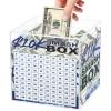 10K Smash Box Money Saving Challenge Unbreakable Piggy Bank for Adults Save $10,000 Money Saving Challenge Box, Clear Acrylic Saver Box for Cash Must Break to Open view 1