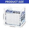 10K Smash Box Money Saving Challenge Unbreakable Piggy Bank for Adults Save $10,000 Money Saving Challenge Box, Clear Acrylic Saver Box for Cash Must Break to Open view 2