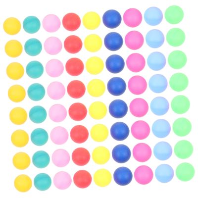 Toddmomy 150pcs Colorful 40mm Seamless Lottery Balls for Game Parties Plastic Raffle Game Balls for Entertainment and Sports Activities