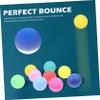 Toddmomy 150pcs Colorful 40mm Seamless Lottery Balls for Game Parties Plastic Raffle Game Balls for Entertainment and Sports Activities view 4