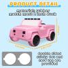 AOT Pink Car Rubber Ducks Most 2 in Rubber Ducks,Car Dashboard Decorations Accessory Party Favor view 2