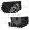 FONDOTIN Rc Tank Wheels Replacement Tank Track Kits for Robot Model Building Blocks view 3