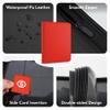 1000+ Pockets Trading Card Binder, Premium 16 Pocket Card Binder, Ringless Side Loading Collection Album Holder Folders for MTG, TCG, Game Cards & Sports Cards (Red) view 4