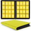 1000+ Pockets Trading Card Binder, Premium 16 Pocket Card Binder, Ringless Side Loading Collection Album Holder Folders for MTG, TCG, Game Cards & Sports Cards (Yellow) view 1