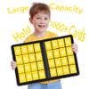 1000+ Pockets Trading Card Binder, Premium 16 Pocket Card Binder, Ringless Side Loading Collection Album Holder Folders for MTG, TCG, Game Cards & Sports Cards (Yellow) view 2