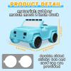 AOT Light Blue Car Rubber Ducks Most 2 in Rubber Ducks,Car Dashboard Decorations Accessory Party Favor view 2