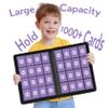 1000+ Pockets Trading Card Binder, Premium 16 Pocket Card Binder, Ringless Side Loading Collection Album Holder Folders for MTG, TCG, Game Cards & Sports Cards (Grey) view 2
