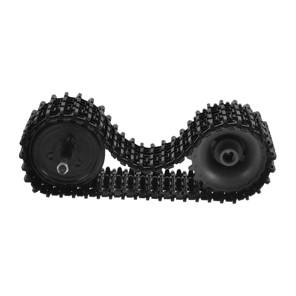 Abaodam 1Set Robot Tank Tracks of DIY Car Accessories for Adults for Building Tank Models Creative Robot Projects Includes Unique Design Impressive Realistic
