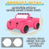 AOT Rose Pink Car Rubber Ducks Most 2 in Rubber Ducks,Car Dashboard Decorations Accessory Party Favor view 2