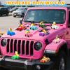 AOT Rose Pink Car Rubber Ducks Most 2 in Rubber Ducks,Car Dashboard Decorations Accessory Party Favor view 4