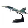 1:100 Scale Die-Cast Airplanes SU-27 Fighter Jet Model Bomber Fighter Attack Plane Military Model Plane Collection Plane for Gifts view 1